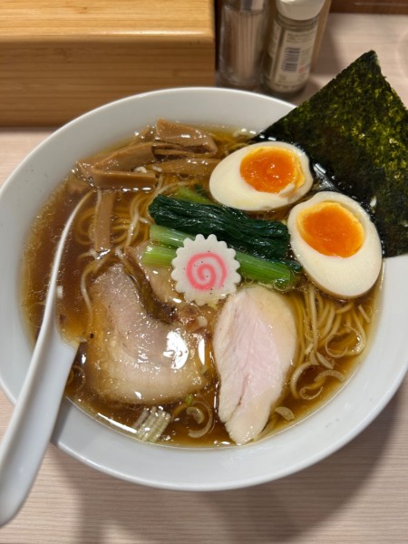 「味玉中華ソバ1000円」@中華ソバ ちゃるめの写真