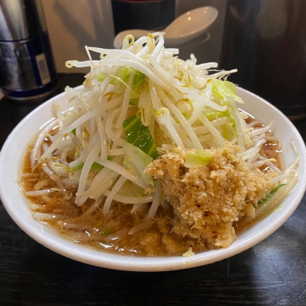 「ミニラーメン野菜増し　TP生姜」@豚星。の写真
