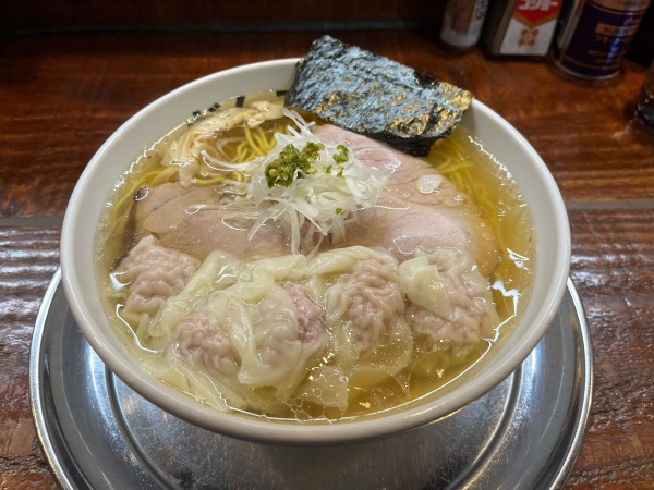 「【限定】ワンタン麺 1,200円」@元祖一条流がんこラーメン たま館分店の写真