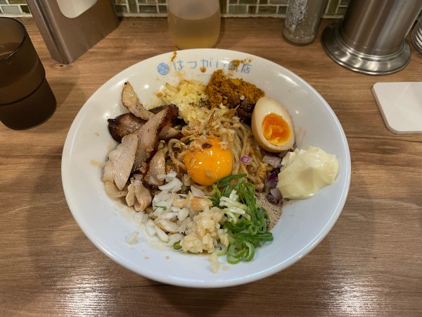 「【限定】まぜそば」@はつがい商店の写真