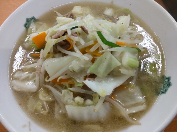 「野菜たっぷりタンメン」@日高屋 平塚パールロード店の写真