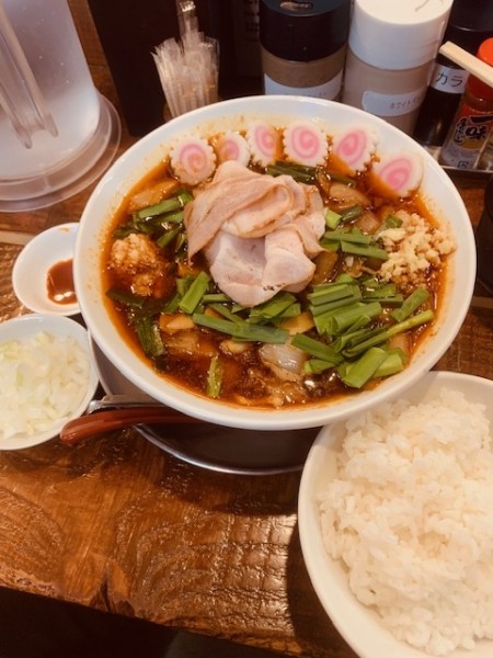 「タンメン 470円（通常価格950円）トッピング各種」@秘境タンメン かし山の写真