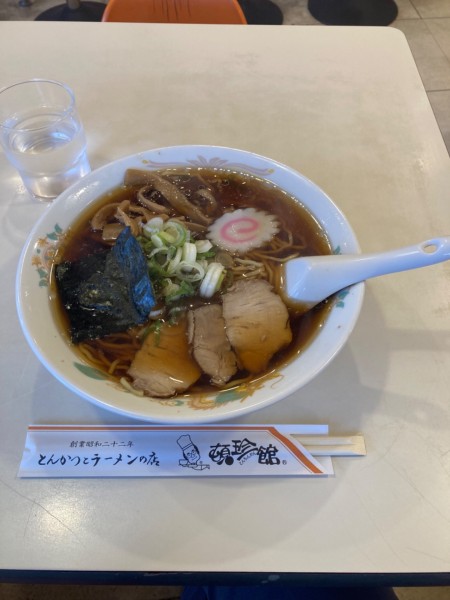 「中華そば　650円」@頓珍館の写真