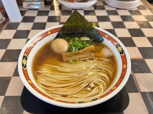 「味玉そば」@麺や食堂 本店の写真