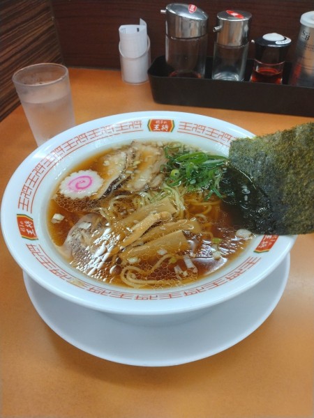 「中華そば」@餃子の王将 豊橋駅前店の写真