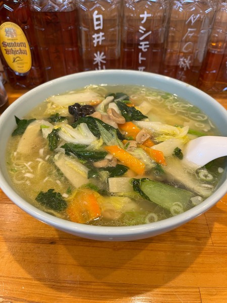 「上海風ラーメン➕小炒飯」@中華Dining 桃李の写真