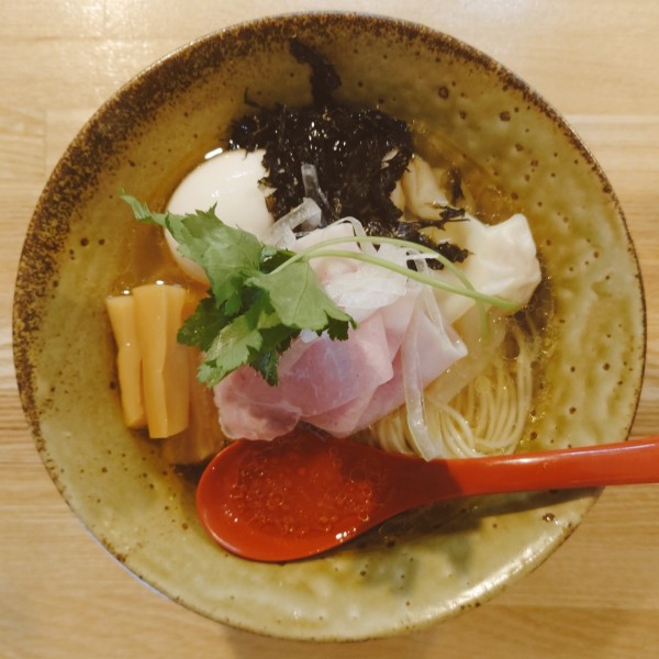 「特上煮干そば1,300円」@自家製麺 くろ松の写真