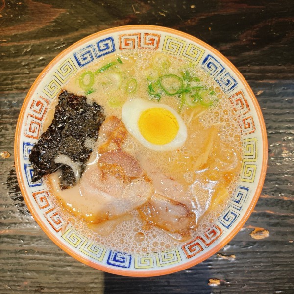 「食べ比べセット(昔ラーメン)」@大砲ラーメン 天神今泉店の写真