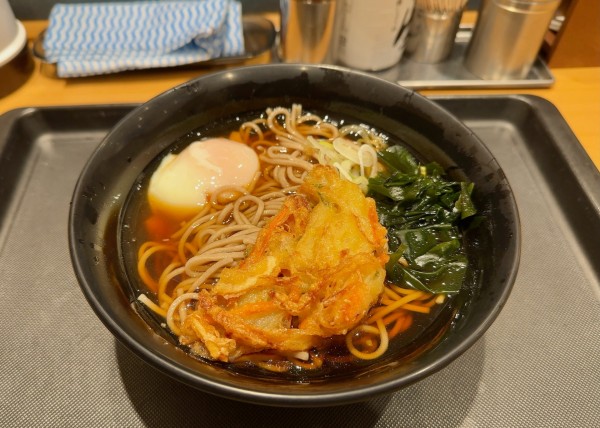 「朝天玉そば(440円)」@名代 富士そば 水道橋店の写真