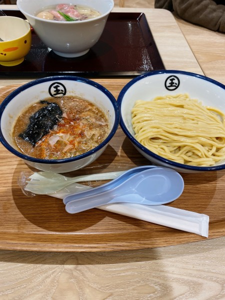 「濃厚魚介つけ麺」@中華そば 玉 ららぽーと福岡店の写真