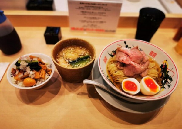 「昆布水つけ麺」@つけめん金龍の写真