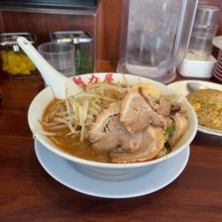 にんにく背脂醤油ラーメン