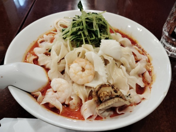 「海鮮刀削麺　　８５０円」@本格中華料理 味覚の写真