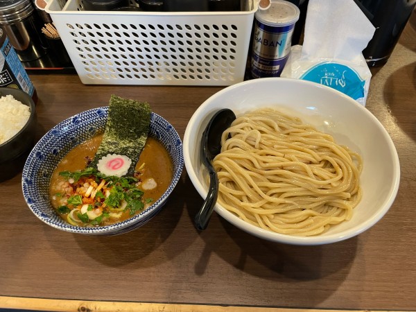 「【東大宮限定】秩父味噌つけ麺」@狼煙 東大宮店の写真