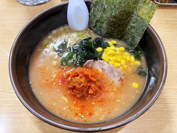 「からし麺　味噌　930円」@ラーメン屋 麺一 仲町台店の写真