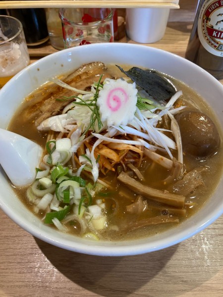 「バカうまラーメン」@花の季 ねぎ坊主の写真