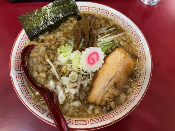 「こってり煮干中華そば醤油味930円」@亀有中華そば 水しまの写真