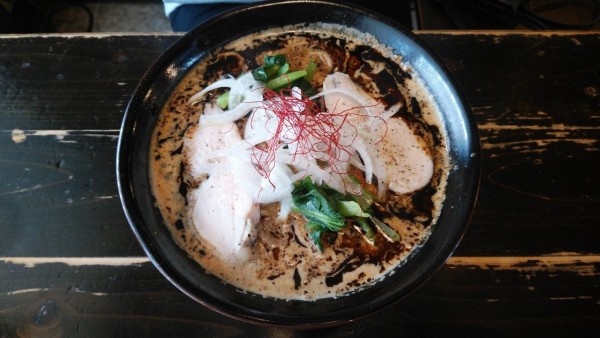 「焦がし担々麺　960円」@麺屋 葵の写真