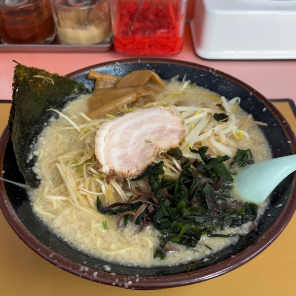 「ネギラーメン〝中盛〟」@ラーメンショップ 東大室店の写真