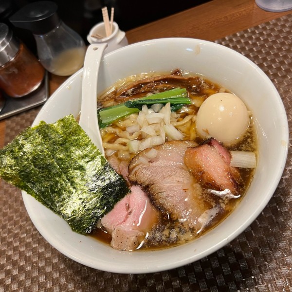 「特製醤油そば（手揉み麺）」@麺処 はら田の写真