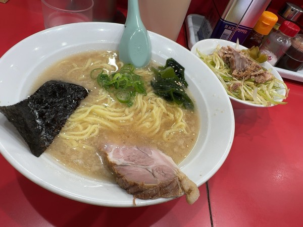 「ラーメン＋ネギ丼」@かいざん 西船橋店の写真