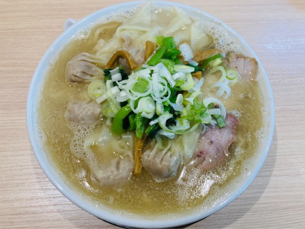 「ワンタンメン 塩」@桜上水 船越の写真