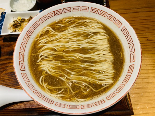 「烏賊定食」@炭火焼濃厚中華そば 海富道の写真