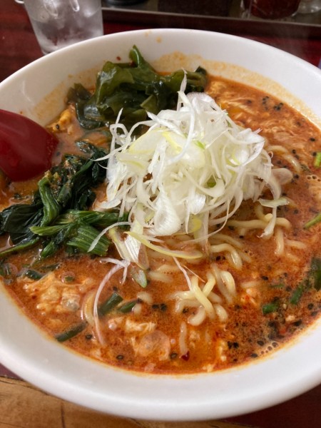 「味噌ドラたんたん麺辛さ上級８５０円」@らーめん ドラごんちの写真