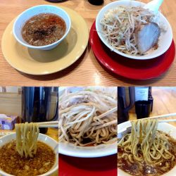 『淡麗つけ麺(¥900)』をニンニク入りで