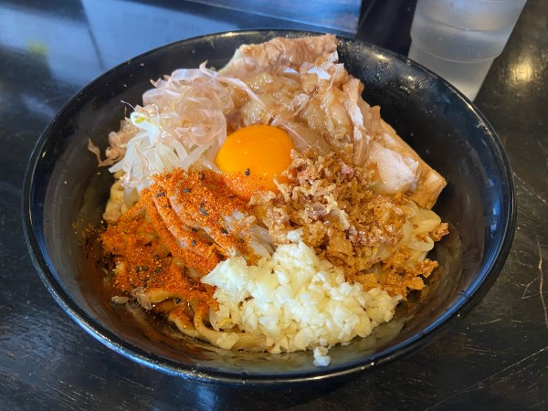 「汁なし 950円」@麺屋 豚他の写真