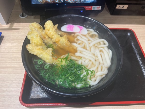 「ごぼ天うどん」@資さんうどん 魚町店の写真