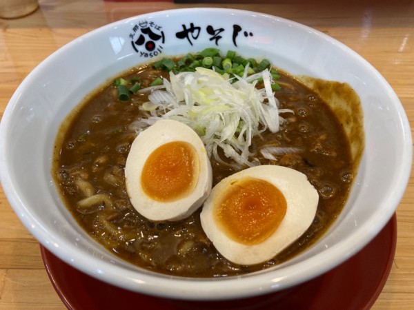 「カレーらぁ麺（限定A）」@支那そば やそじの写真