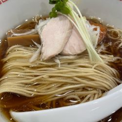 鶏清温醤油ラーメン(860)/ごはん(150)