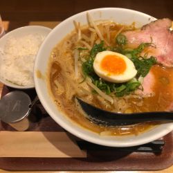 名古屋濃厚味噌ラーメン、ライス