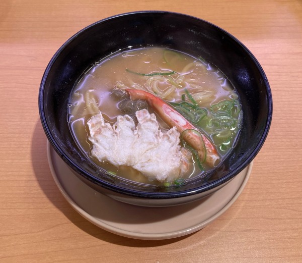 「蟹味噌ラーメン」@スシロー 大森駅前店の写真