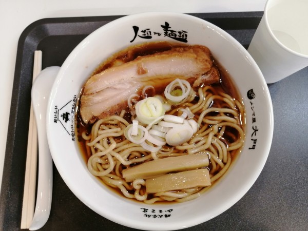 「らーめん原点 薄切りチャーシュー」@人類みな麺類 JR名古屋駅・幻の1番線の写真
