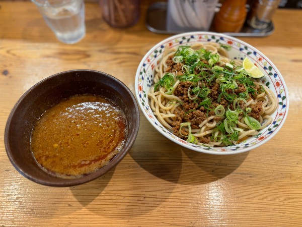 「海老タンタンつけ麺」@らーめん いつ樹 本店の写真