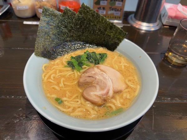 「ラーメン」@横浜家系ラーメン 気合家の写真