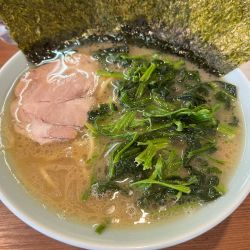 並800円硬め濃いめ、ほうれん草100円