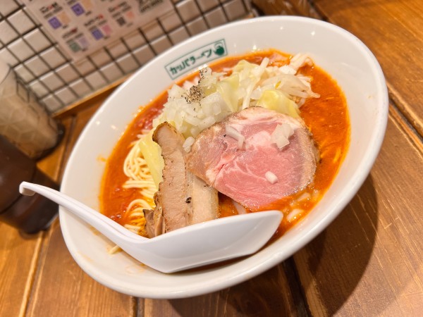 「とまとラーメン」@カッパラーメンセンターの写真