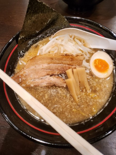 「背脂醤油ラーメン」@無奏天生の写真