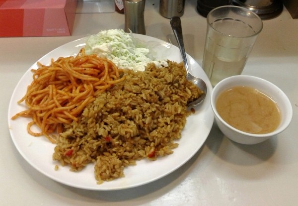 「ドライカレー大盛(1050円)」@むさしやの写真