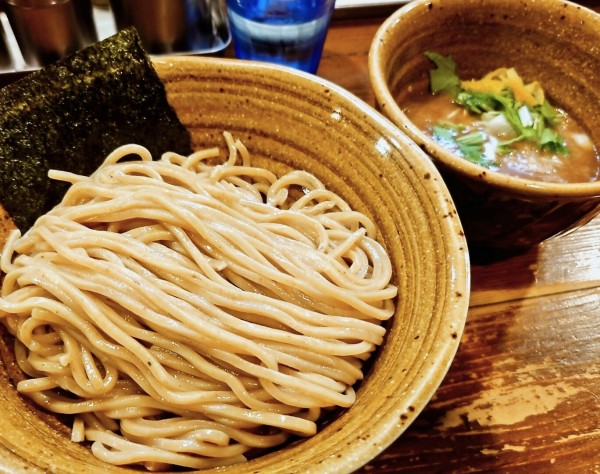 「ベジポタつけ麺＋大盛1.5玉」@ベジポタつけ麺 えん寺の写真