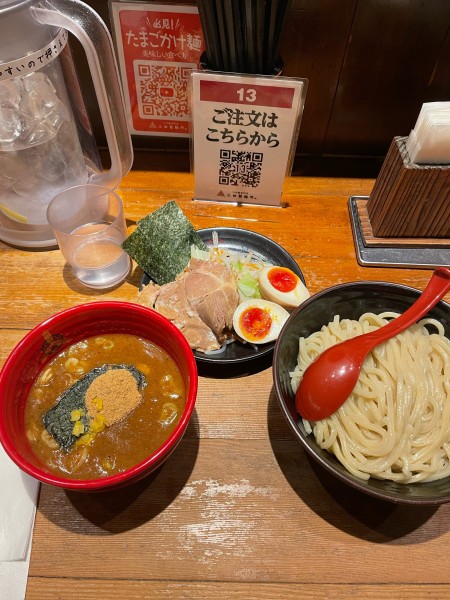 「特製つけ盛り全部乗せ」@つけ麺専門店 三田製麺所 神田店の写真