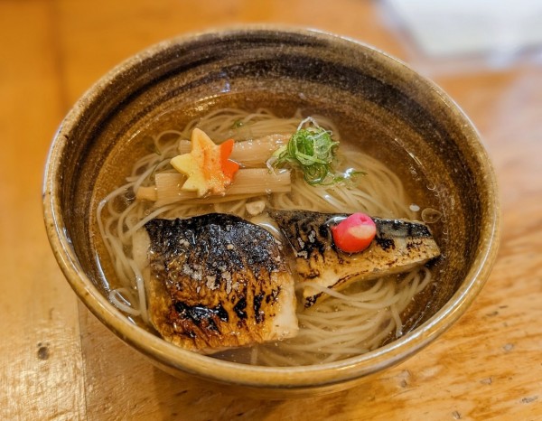 「焼サバ塩らーめん」@彩心の写真