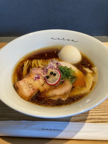 「しょうゆそば味玉付き」@marenの写真