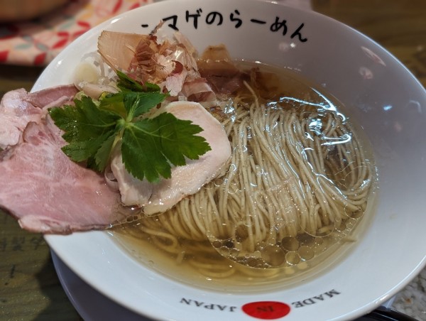 「らーめん零」@らーめん チョンマゲ 大阪梅田店の写真