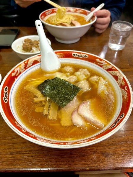 「ワンタン麺【TP】魯肉飯」@支那ソバ かづ屋の写真