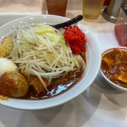 濃厚巨豚北極、麻婆単品