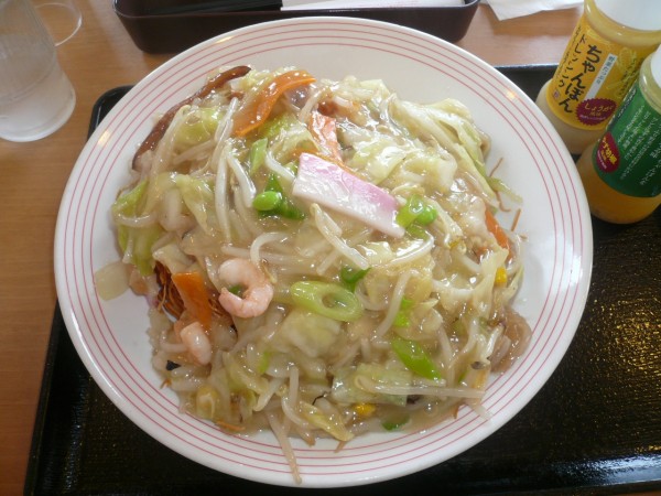 「長崎皿うどん」@長崎ちゃんぽん リンガーハット 東京東大和店の写真